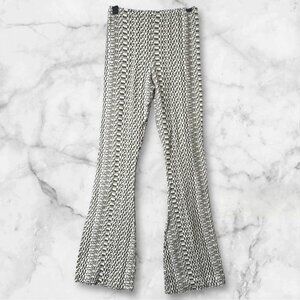 Iets Frans Flare Pants S Monogram Urban Outfitters Bell Bottom